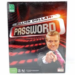 Million Dollar Password Family Card Game (Age 10+, 3+ Players) NEW & SEALED